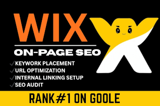 wix onpage and technical SEO optimization for top google rankings