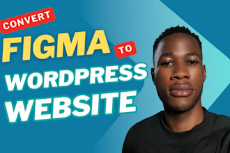 convert figma to wordpress website elementor or gutenberg
