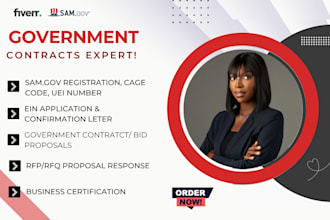 do sam gov, get uei and cage code, bid proposals for government contracts, coi