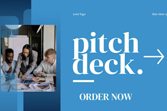 design a creative pitch deck for instant credibility
