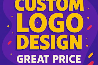 custom logo design at great price