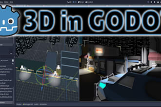 provide you a 3d godot game