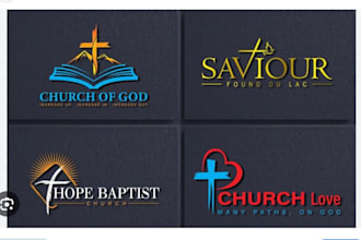 design a church ministry,business and branding logo in 12hrs