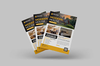 design modern catching church flyers posters event promotions real estate