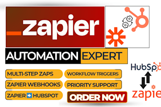 automate lead generation marketing campaign funnels with zapier and hubspot CRM