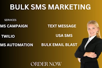 send text message marketing, bulk sms marketing campaign with twilio SMS