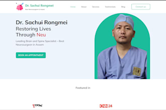 develope website for doctor