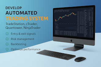 develop automated trading system on tradestation, ctrader quantower, ninjatrader