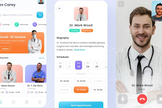 build telemedicine app, ai mental therapy app, medical doctors consultation app