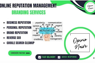 do magical online reputation management, reverse seo to push down negative link