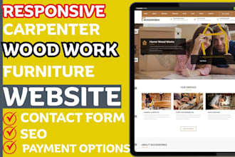 design woodwork carpentry home furniture website woodwork website carpentry site