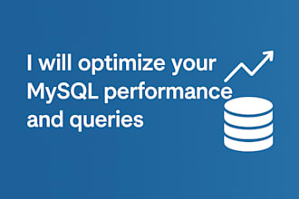 optimize your mysql performance and queries for faster, reliable databases