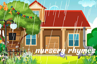 compose and sing kids song happy music song for video podcast intro music outro