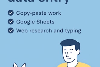do accurate urdu and english data entry, copy paste, and typing work