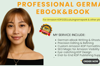 do,german ebook, ebook writing, book formatting, amazon kdp, german book editor