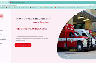 build non emergency medical transportation website medical transportation site