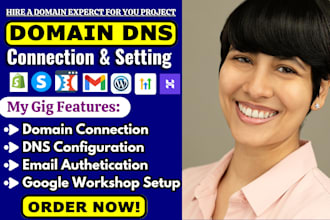 connect domain, domain name, dns error, subdomain to shopify, systeme io,