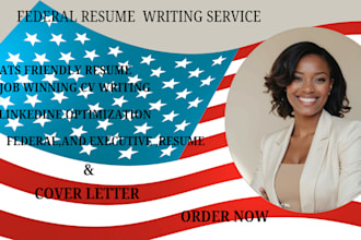 write a job winning federal, government, military, usajob and resume writing