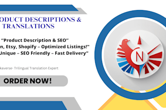translate product descriptions with SEO and marketing focus
