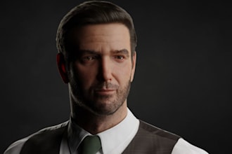 metahuman 3d model,realistic character design,4k texture,ue5 modeler,rig3d unity