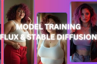 train lora ai model for flux and stable diffusion sdxl lora training