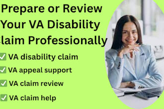 help  prepare review your VA disability claim professionally