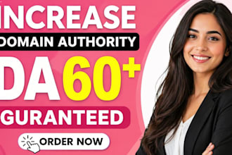 create da 60 backlinks to boost SEO