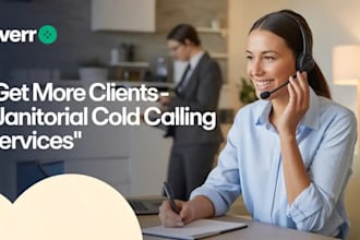 janitorial cold calling, janitorial cleaning service, cold calling, cold caller