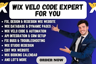 wix velo code, wix n8n automation, wix webhook,  wix API, wix database, wix pay