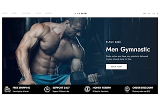 design fitness store health and fitness gym and fitness equipment gym website