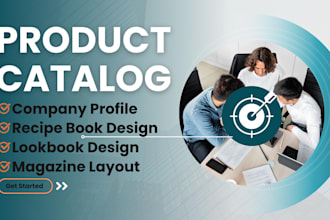 design product catalog, brochure, sell sheet, lookbook, magazine layout design
