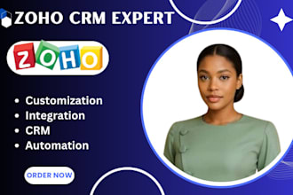 set up zoho CRM zoho one zoho books desk campaigns form site