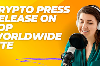 do crypto press release, crypto promotion, nft, coin press release on top site