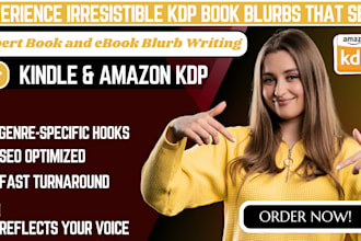 write a compelling book blurb, for christian, fiction, or childrens books