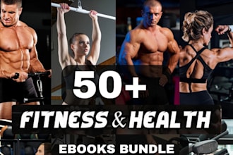 design fitness guide ebook, selfcare journal, mental health, medical lead magnet