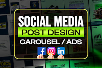 do linkedin profile optimization , personal branding ,carousel and banner design
