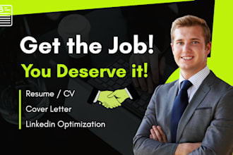 be your professional resume maker, cv writer and designer