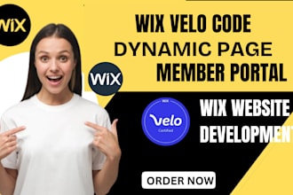 fix, develop, cms, automate wix velo, wix SEO, dynamic page,database integration