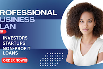 write a topnotch business plan for investors, fundraising, grants, startups, sba
