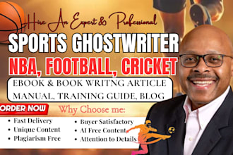 do sports ebook writing, nba, guides, sport article, sport writer, ghostwriter