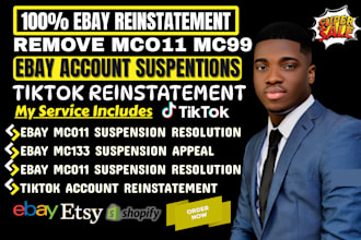 do  ebay account reinstatement and remove mco11, mc113