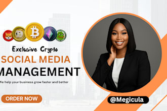 be your web3 token nft crypto social media manager and content creator