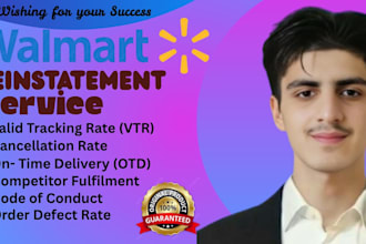 reinstate walmart suspended account in 48 hours with appeal letter and poa