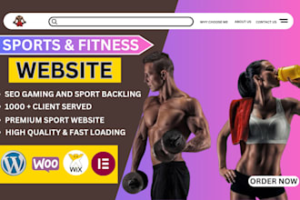 build your fitness brand fast stunning gym, yoga websites SEO sports blogs