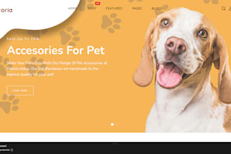 pet shopify store pet supplies pet food pet dropshipping store pet website