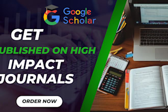 write and publish research articles in top google scholar indexed journals