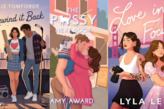 design custom romance covers for kindle, lulu,ebook,and paperback for amazon kdp