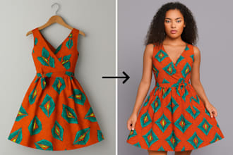 african american ai fashion mockup, clothing mockup, fashion