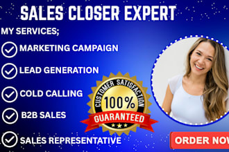 setup sales closer high ticket telemarketing  b2b manager cold calling expert