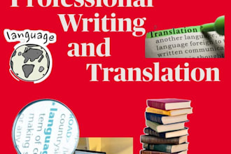 write and translate texts in english french and arabic professionally fast